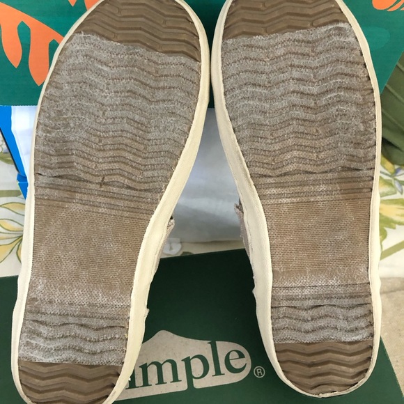 Simple Life Slip-on Sneakers Women's Shoes.  Very lightweight.  Cactus Beige 7M - Picture 5 of 5